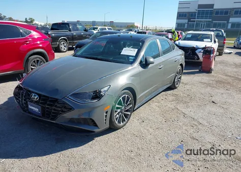 2021 Hyundai Sonata Limited z USA, uszkodzony, nr VIN KMHL34J28MA154561